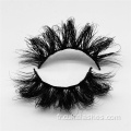 Cils de vison de volume russe 20 mm Soft Russe Russe Lashes